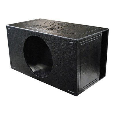 Q Power Q Bomb Series 15 Inch Ported Car Subwoofer Sub Box Enclosure with Sin...