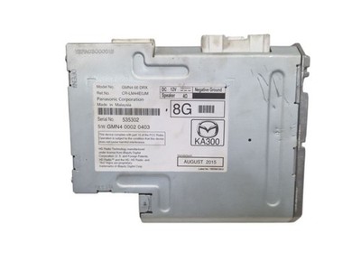 ECU Radio Audio Tuner Fits MAZDA 6 Hatchback (GJ, GL) 2.5