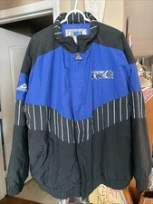 Vintage NBA Apex One Orlando Magic Size X-Large Blue Full Zip Puffer Jacket