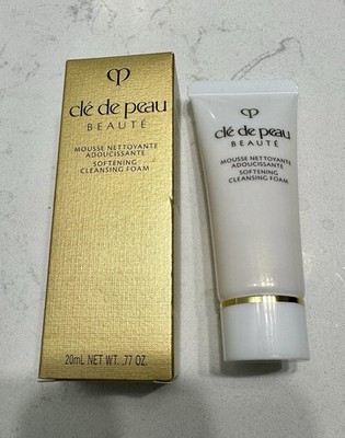 CLE DE PEAU BEAUTE SOFTENING CLEANSING FOAM 20 ML NIB NEW VERSION