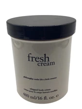 PHILOSOPHY ~ FRESH CREAM WHIPPED BODY CREME ~ 16 OZ