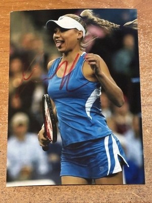 ANNA KOURNIKOVA TENNIS PLAYER AUTOGRAPHED SIGNED 5x7 PHOTO COA #3