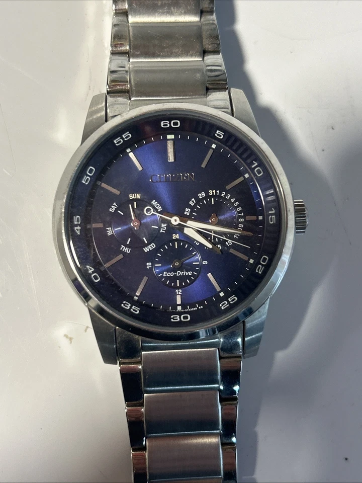 Citizen Eco Drive 8729-S093015 Men's Watch Stainless Steel - Image 2 of 2