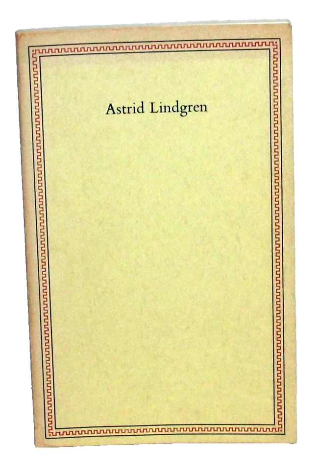 ASTRID LINDGREN-Ansprachen anlässlich der Verleihung des deutschen Buchpreises - Bild 1 von 1