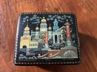 Russian Kholui Lacquer Box St. Petersburg - Signed, Certified — photo 2