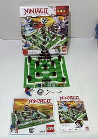 Lego 3856 Ninjago The Board Game Complete 2011 Retired All Figures Booklets