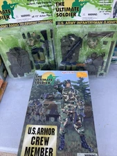 Vintage 2000 Ultimate Soldier 1/6 US Armor Crew Member - NIB And Accessories