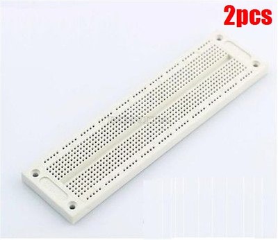 2Pcs Pcb SYB-120 Pcb Bread Board Test Develop 60X12 Solderless 700 Point New ix