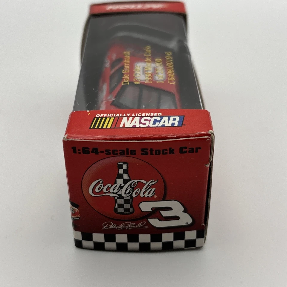 VTG ✅ Dale Earnhardt #3 Coca-Cola 1998 Monte Carlo 1:64 Action NASCAR Diecast - Image 3 of 4