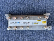 CommScope Cable TV Amplifier 9 Port Unity Gain Used but tested Guaranteed