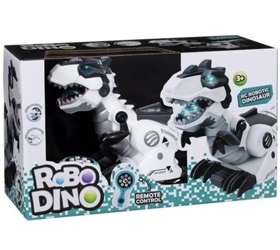 NEU FERNBEDIENUNG ROBO DINO STAMPFEN RUND UMS HAUS WILD MIT LICHT & SOUND