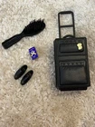 Vintage 1999 Pilot Barbie Airline Accessories Suitcase Comb Passport Shoes
