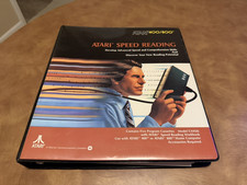 Vintage Atari 400/800 Atari Speed Reading CX4126 1981 - Great Shape 