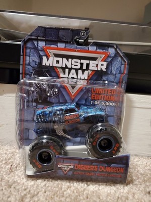 Spin Master Monster Jam Grave Digger Dungeon OBX NC 2025 Limited Edition *NIB*
