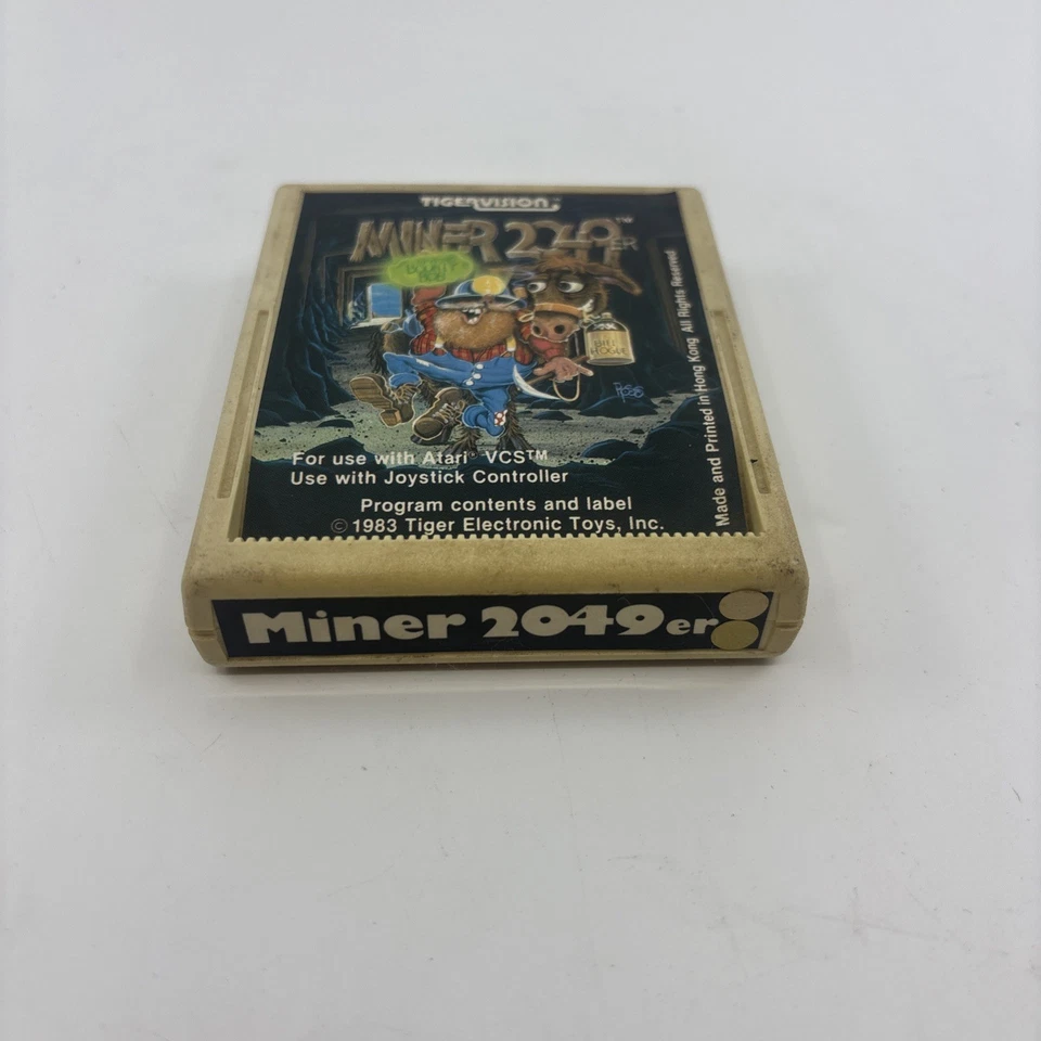 Tigervision miner 2049er Atari 2600 Game Cartridge Rare - Image 2 of 4