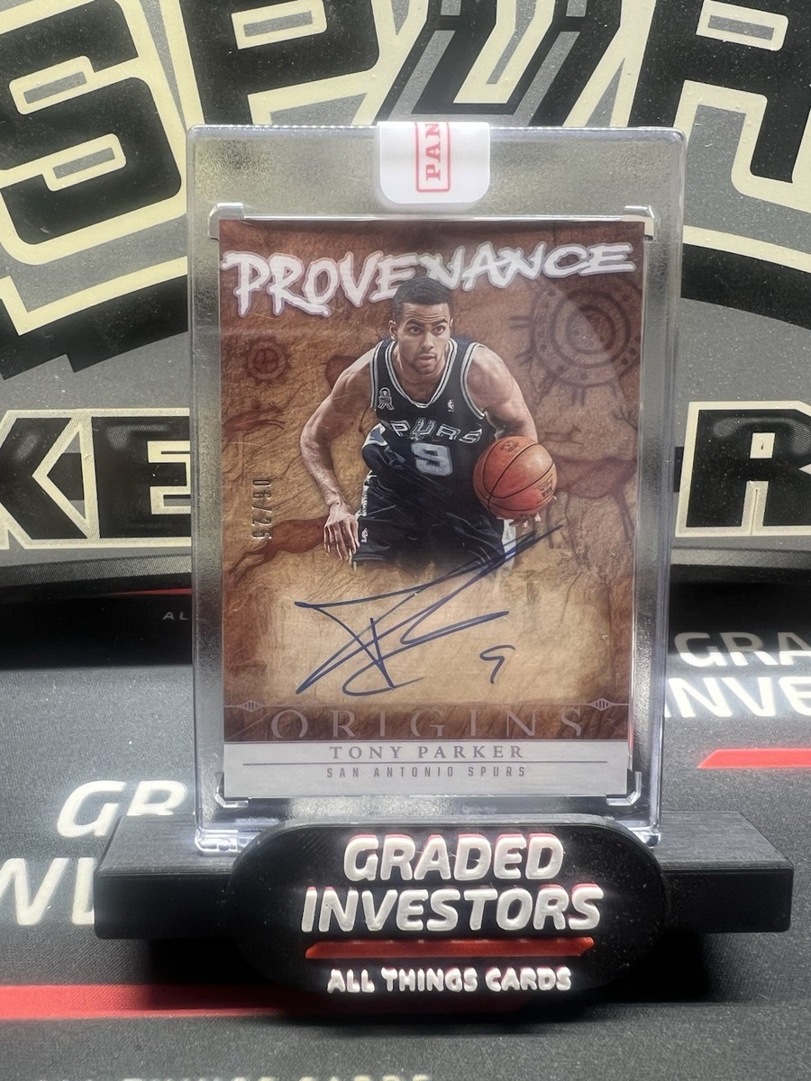 2024-25 Panini Origins Provenance Auto Tony Parker /25 (Panini