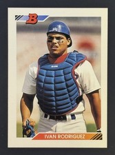 1992 Bowman - Ivan Rodriguez #1