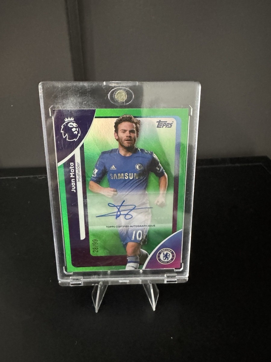 2025-26 Topps Premier League - Autographs Juan Mata, Juan Mata #AC