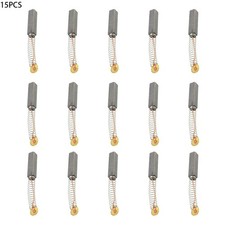 15pcs Carbon Brushes For Electric Motors 20mm X 5mm X 5mm Replacement Part New