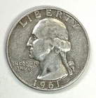 1961-D Washington Silver Quarter
