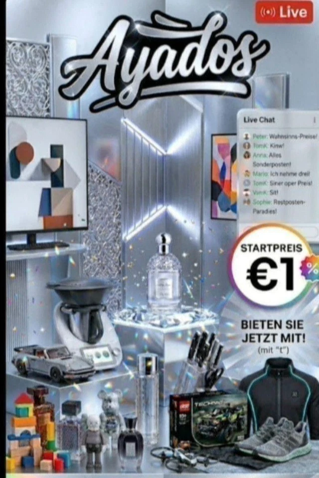 Sneaker, Sportswear, Spielwaren, Pokemon, Haushaltswaren uvm.