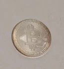 Bitcoin Troy Ounce .999 1 Oz Silver Coin