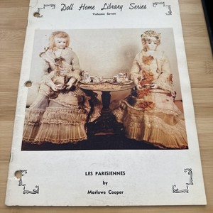 Doll Home Library Series Vo. 7 French Costumes Marlowe Cooper Book VGC 1971