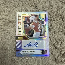 2025 Panini Score Football Arch Manning #NEN-AMA NIL Auto Texas Longhorns