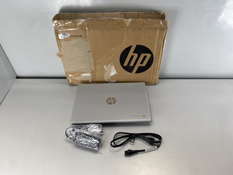 HP Chromebook 14A-NE1013DX 14" Intel Celeron N4500 64GB- Silver