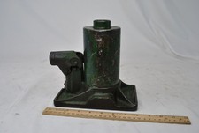 Hein Werner Bottle Jack 8 Ton Green No Handle Vintage