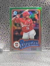 2024 Topps Chrome - Noelvi Marte - RC #ROY-4 Reds Rookie Green Refractor