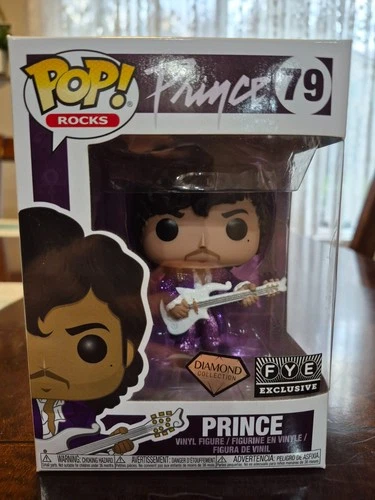 Funko Pop! Rocks: Prince #79 FYE Exclusive Diamond  Collection. Brand new!