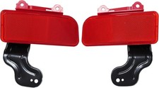 2Pcs Red Rear Left and Right Bumper Reflector Light Marker for CRV 2015-2016