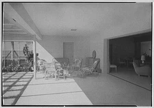 Bertram A. Stroock, residence at 824 88th St., Miami Beach, Florida. Side view,