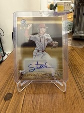 2025 Bowman Draft - Achromatic Autographs Steele Hall #AA-SH Gold Refractor /50 