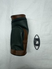 Golf Bag Cigar Holder Travel Portable Storage Set Cigar Cutter Humidifier