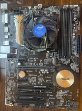 Asus z170-p Motherboard with i5-6600, IO Shield
