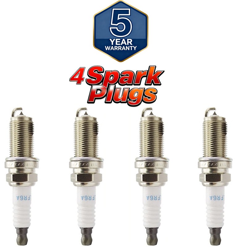 4PCS Subaru Spark Plugs 08-14 WRX  STi 05-09 Legacy GT 09-13 Forester XT