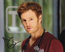 NICK GEHLFUSS signed autograph 20x25cm CHICAGO MED in person autograph COA