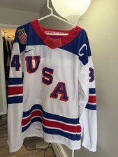 NIKE AUSTON MATTHEW’S #34 TEAM USA AUTHENTIC 2026 WINTER OLYMPICS JERSEY SIZE L