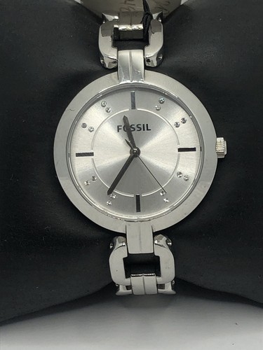 Analog Silver Dial Quartz Wrist Watch 