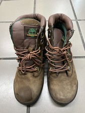 Timberland 6  FIELD BOOT BEEF BROCCOLI BOYS GRADE SCHOOL JUNIOR BROWN SZ 3