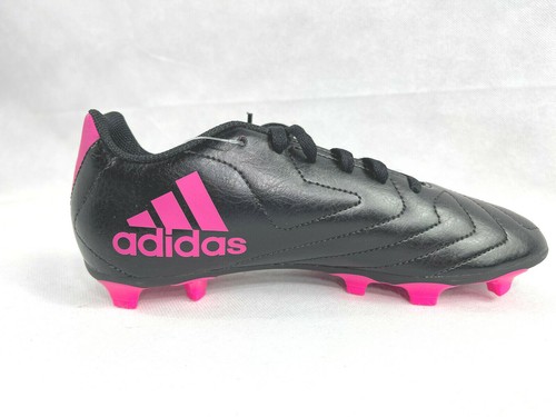  Adidas  Goletto VII FG Soccer Cleats Black/Fucsia Shoes US Kids Size 5.5 - Afbeelding 7 van 12