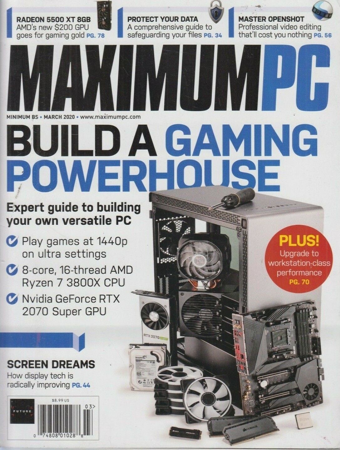 Maximum PC Minimum BS March 2020 Build A Gaming Powerhouse EBay Maximum PC Minimum BS March 2020 Build A Gaming Powerhouse EBay