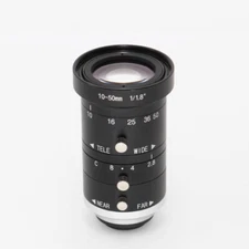 CCTV 1/1.8" Format 8.0 Megapixel Manual Iris Lens 10-50mm C-Mount Lens