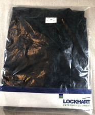 Lockhart Black Short Sleeve Chefs Tunic Top XXL  Length 32” BRAND NEW IN PACK