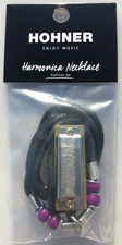 Hohner 38N Mini Harmonica Necklace Chrome Key of C