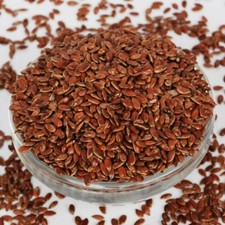 Brown Flax Seeds Whole Raw Grain Flaxseed NON GMO Linseed