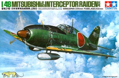Tamiya 61018 Mitsubishi J2M3 Interceptor Raiden (Jack) - 1:48