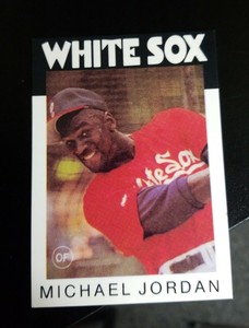 michael jordan white sox top prospect card